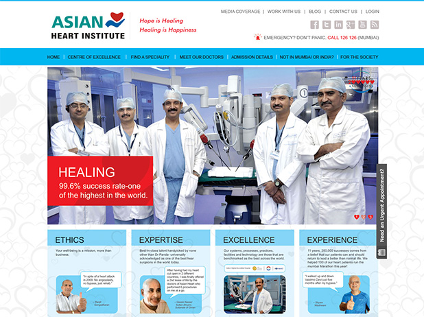 Healthcare Web Design Case Studies